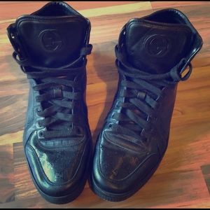 GUCCI Hightop Men’s Sneakers, Size 11.5